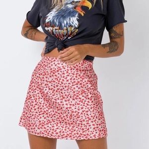 🌹Princess Polly Joan Floral Mini Skirt Size:2